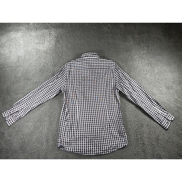 Robert Graham Shirt Men 41 16 Button Up Checkered Long Sleeve - Picture 3 of 9